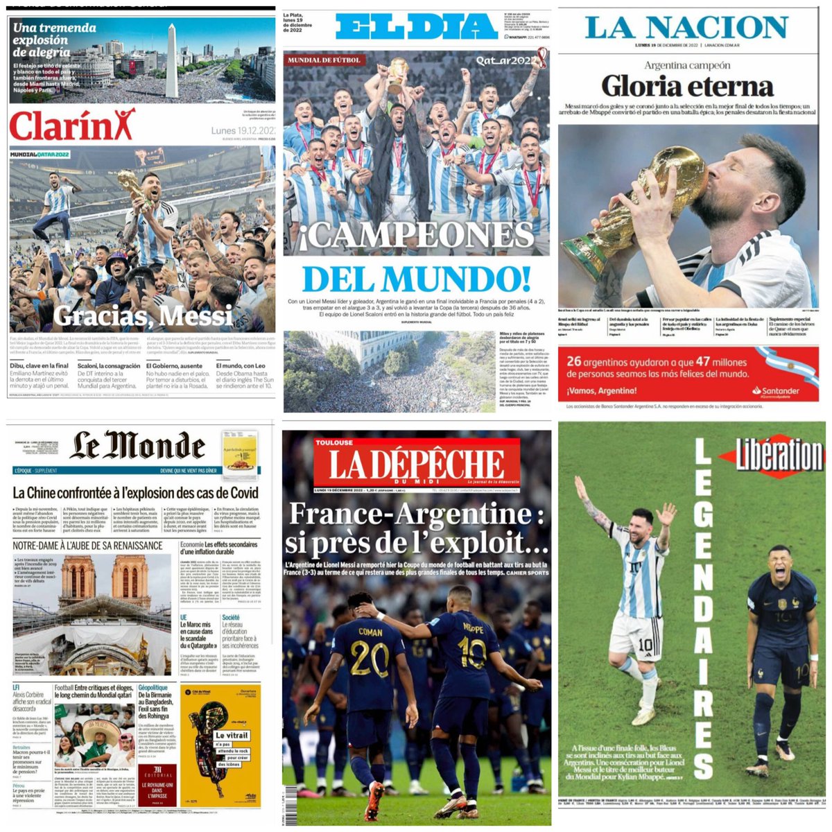 El día después…

Diarios en #arg y #fra