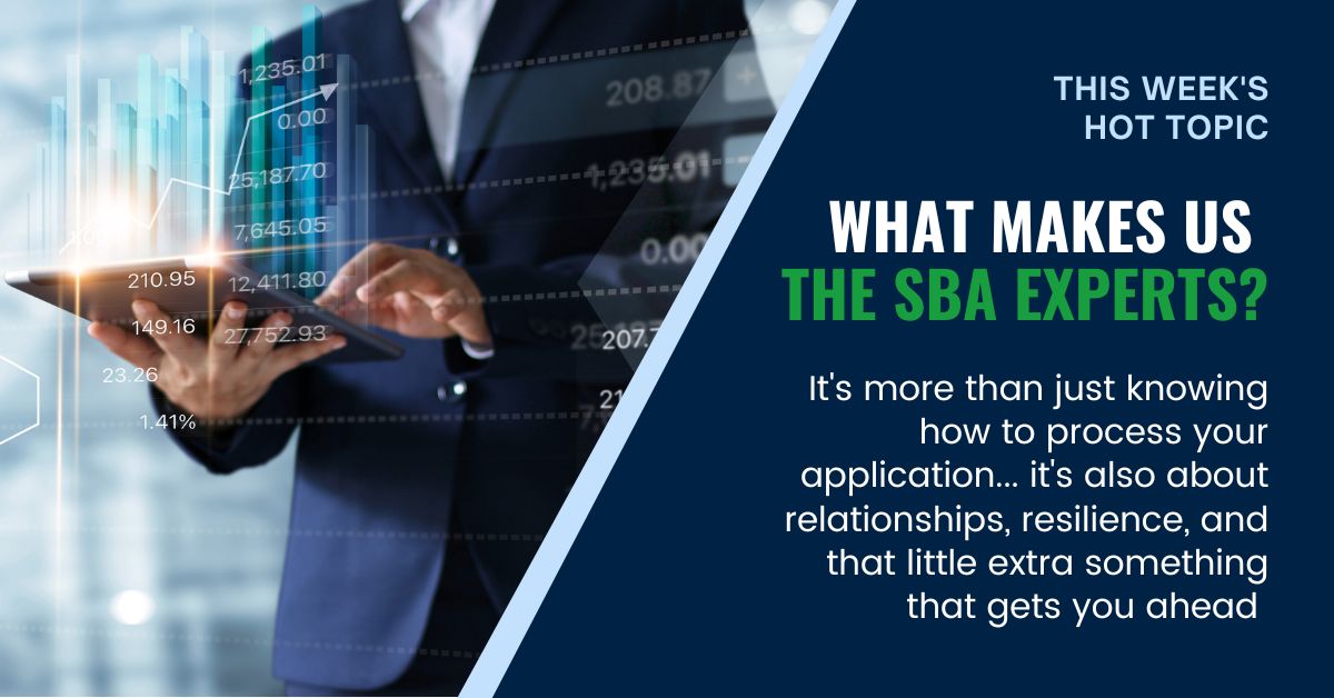 davedambro's tweet photo. An SBA loan is notoriously complicated to close. However, at Commercial Capital Ltd., we close more SBA loans than most firms in the country. How are we able to do this? Learn more about our secret sauce 👉  https://t.co/c0l9RUUDI0 #sbaloans #commerciallender #sba https://t.co/zPhxHAe89M