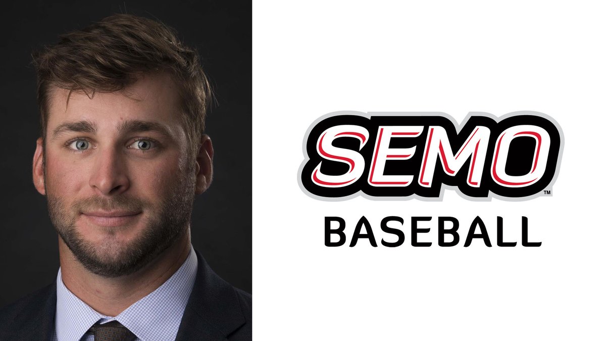 SEMObaseball's tweet photo. Matthew Kinney is returning to Cape Girardeau as Southeast Missouri's pitching coach, Head Coach Andy Sawyers announced Monday.
Story: https://t.co/NKzF8d5D0y https://t.co/CxuGCjpeTn