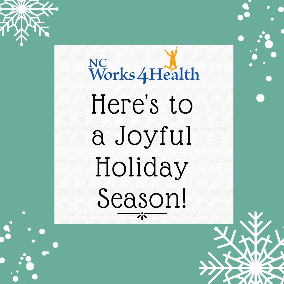 From the NCWorks4Health Family to yours, we wish you all a happy and healthy holiday this year!😊