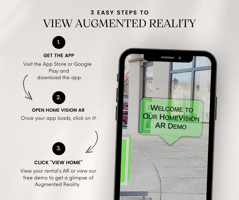 HomeVisionAR's tweet image. One of our most frequently asked questions is, "How easy will it be for my guests to access this product?"

Our answer? It's as easy as 1-2-3✨

#homevisionar #homevisionhome #vacationrental #vacationrentalmanagement #vrmainternational #favrx #benfranklin #smallbusinesspa