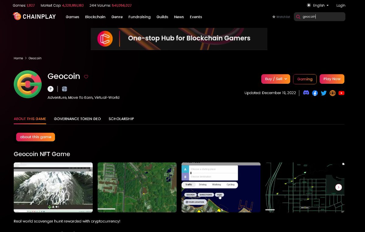 GeoCoin (@geo_coin) on Twitter photo $GEO was recently added to <a href="/Chainplaygg/">ChainPlay.GG</a>! GeoCoin is a #PlayToEarn blockchain game hosted on #Ubiq. Come check out GeoCoin and tons of other cool blockchain games!
chainplay.gg/games/geocoin/ $GEO was recently added to <a href="/Chainplaygg/">ChainPlay.GG</a>! GeoCoin is a #PlayToEarn blockchain game hosted on #Ubiq. Come check out GeoCoin and tons of other cool blockchain games!
chainplay.gg/games/geocoin/