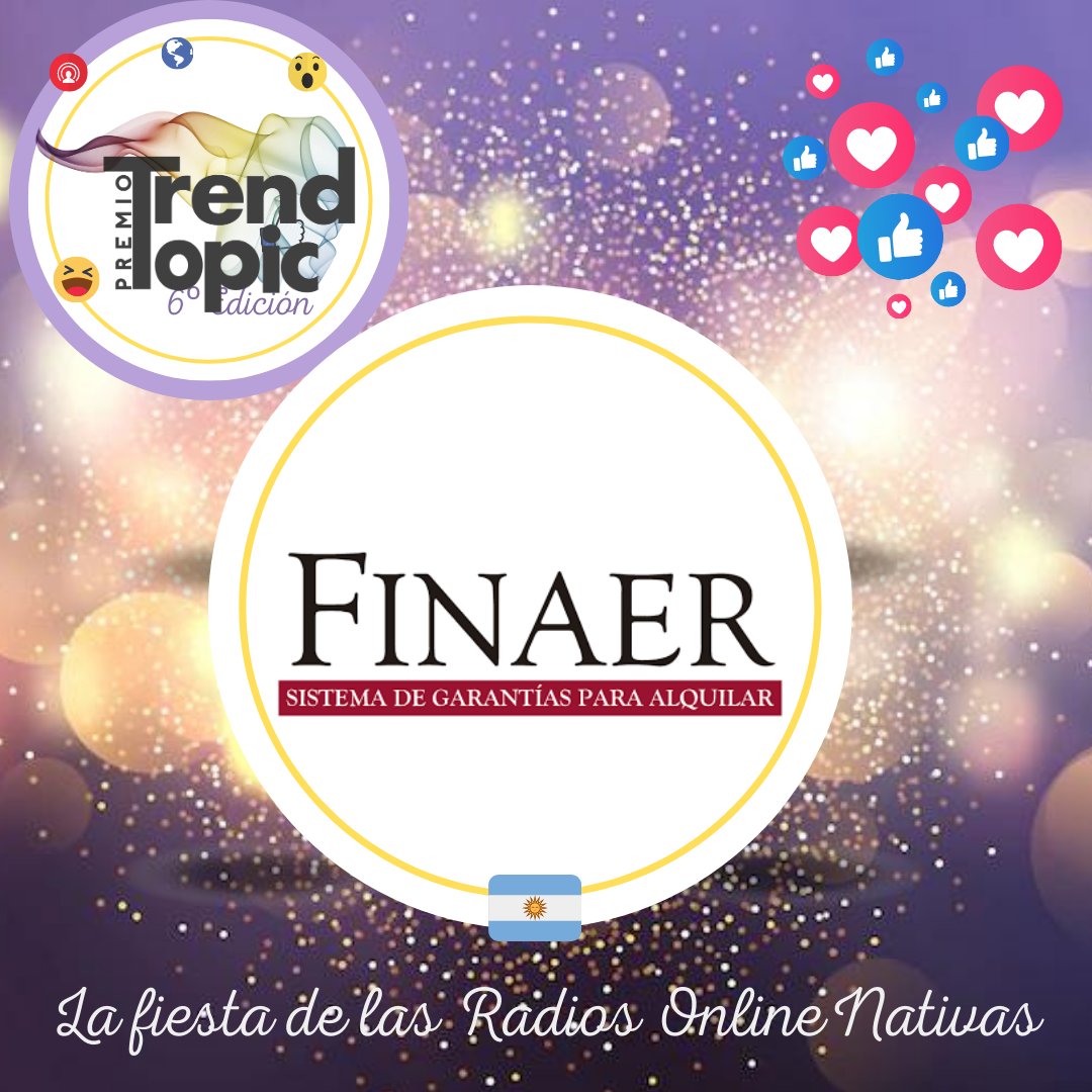 TrendTopicOk's tweet image. Muchas gracias a las marcas que nos acompañaron en la 6º edición de los #PremiosTrendTopic 
Finaer y DIMO ¡Todos somos Trend Topic!