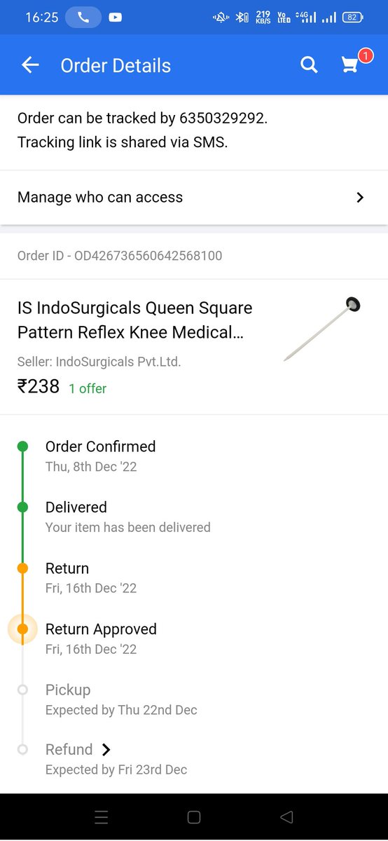 Jayant13651's tweet photo. @flipkartsupport
@Flipkart
I ordered clinical hammer but i received epsom salt instead of my order .
When i try to return this the pickup agent is not ready to accept this order.
If the matter is not resolved soon i had to take the matter to consumer complain. https://t.co/fKtaNttmp5