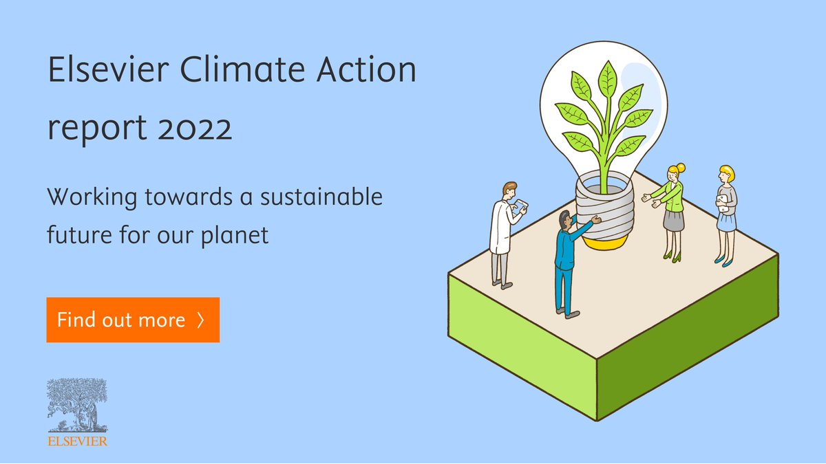 Elsevier Sustainability tweet media