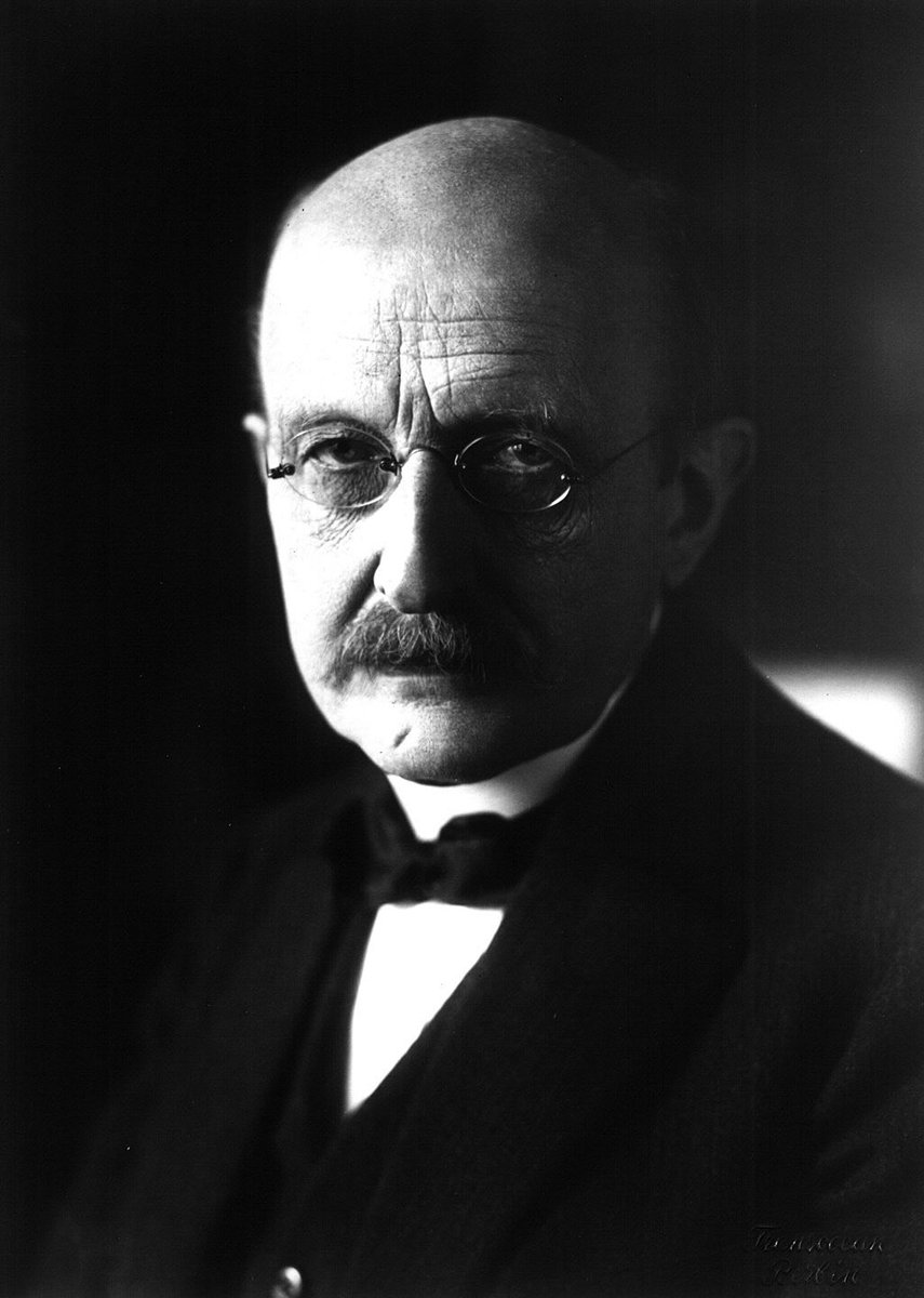 engineers_feed's tweet photo. Max Planck was told by a professor not to go into physics because "almost everything" was "already discovered." Planck said he just wanted to learn the basics, and not discover anything new.

He went on to develop quantum theory and win a Nobel prize. https://t.co/hq5l3fc3yM