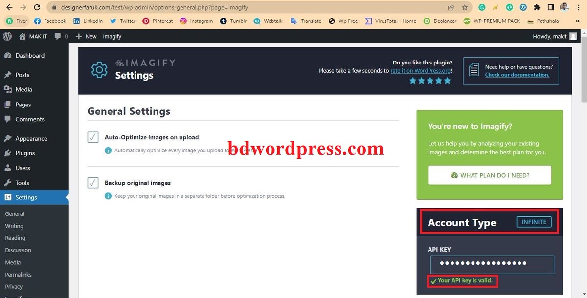 faruk010md's tweet photo. Imagify Pro is available with an infinity license.
>> Original file and license key.
>> Infinity license for unlimited sites.
>>  Updatable from the dashboard.
>> 100% safe and secure.
Paid only.
Come to my inbox (WhatsApp: +8801731988420) for the details. https://t.co/DU6seP6RWp