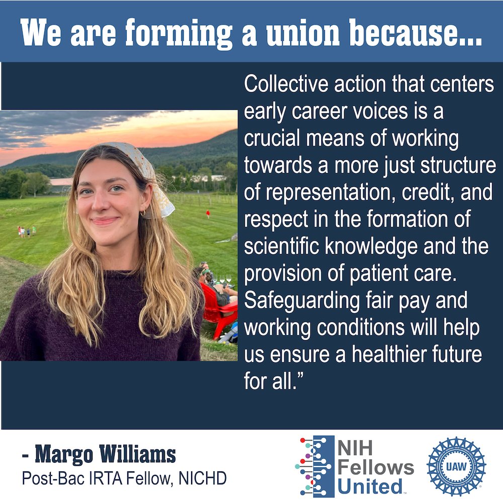 nihfellowsunite's tweet image. Better working conditions means better science!