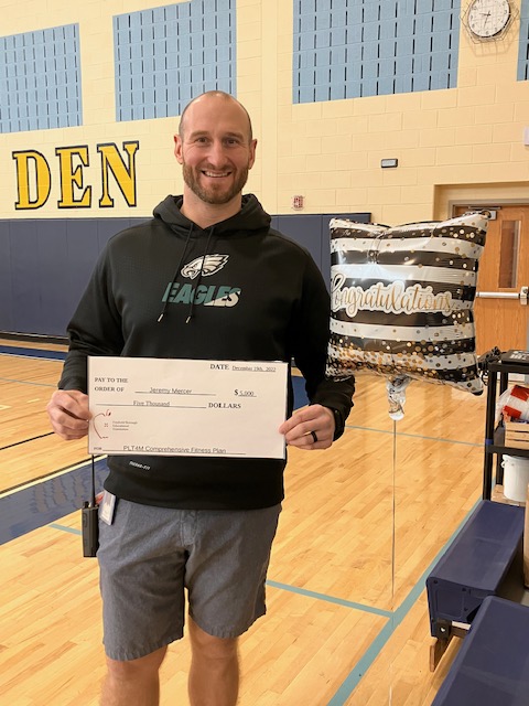 Congrats to Mr.Mercer and the PE department! This Comprehensive Fitness Plan grant will provide individualized instruction to encourage middle school students to develop and take charge of their own fitness goals. Thank you to the FBEF for this grant!
