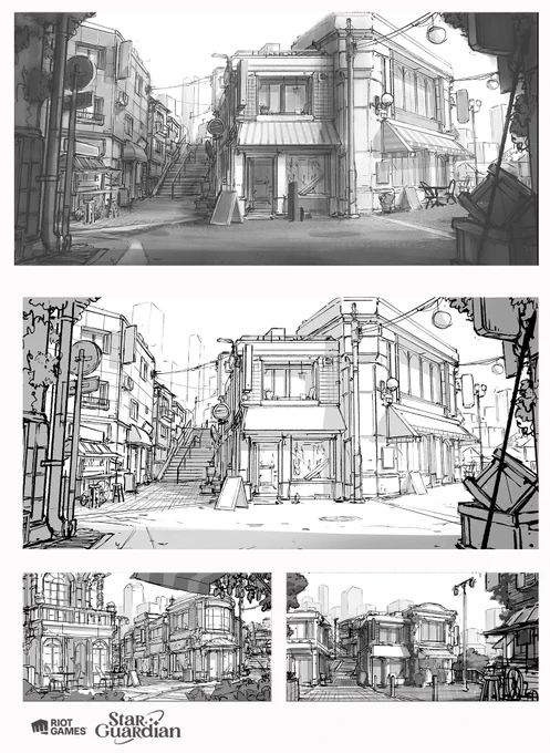 Return to Valoran City Teaser Concept Art by Sun Creature Studio https://t.co/UkrJTrXSgQ 