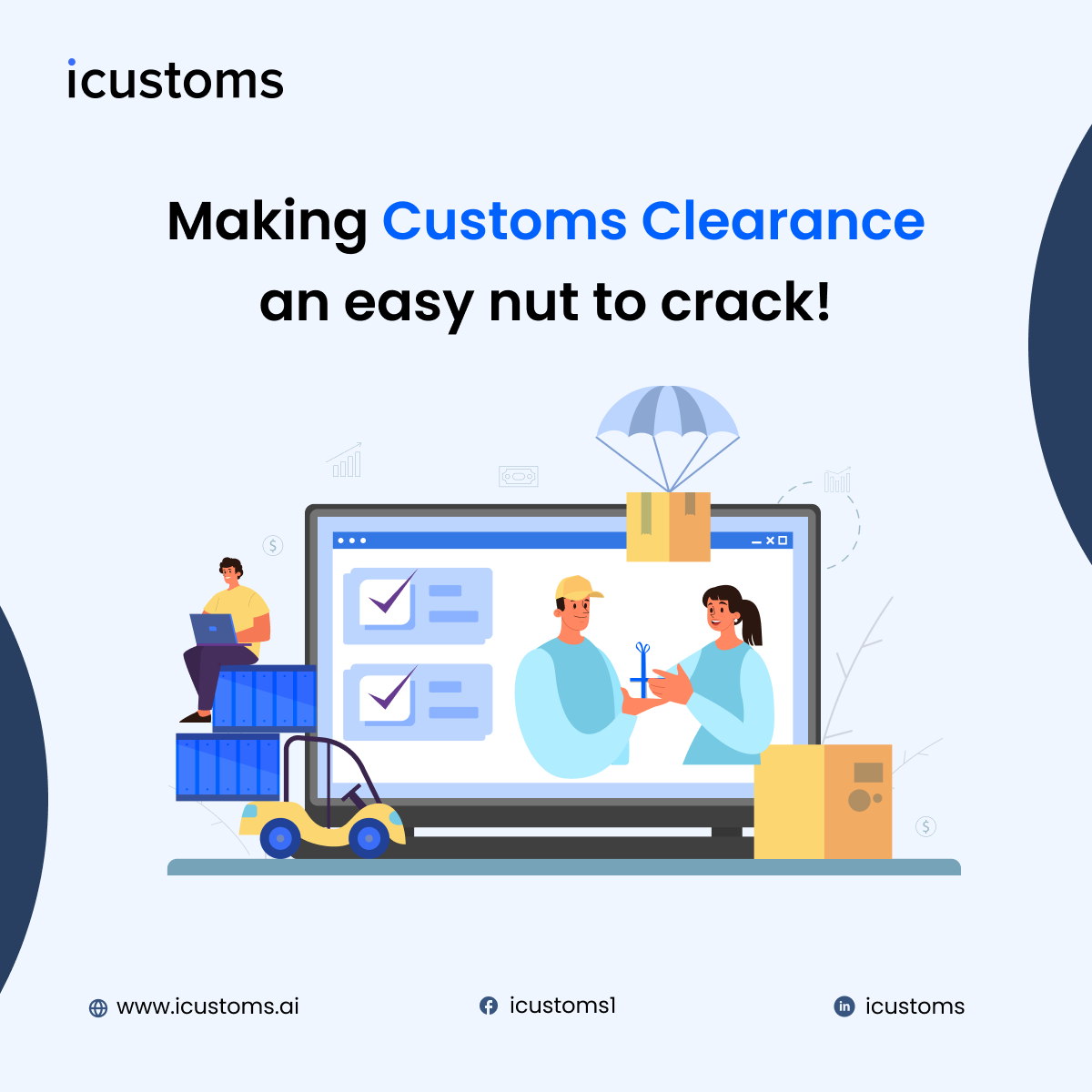 iCustoms_AI's tweet photo. Thinking about Customs Clearance gives you a headache right? iCustoms provides an all-in-one solution to automate #customs processes and has made declarations easier than ever
Register Now: https://t.co/iS5Ti9knjC
#customsdeclarationsoftware #customsclearancesoftware #cdshmrc #uk https://t.co/WgwqHu7kGd