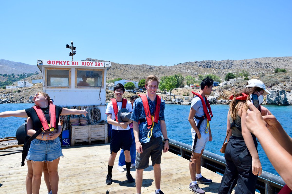 One of the most exciting days of the #Mediterranean Nutrition &amp; Food Systems #studyabroad program in #Chios is right around the corner as we wrap up for the year. Our destination was the renowned #Lagada village in the island's picturesque northern region. facebook.com/StudyAbroadinG…
