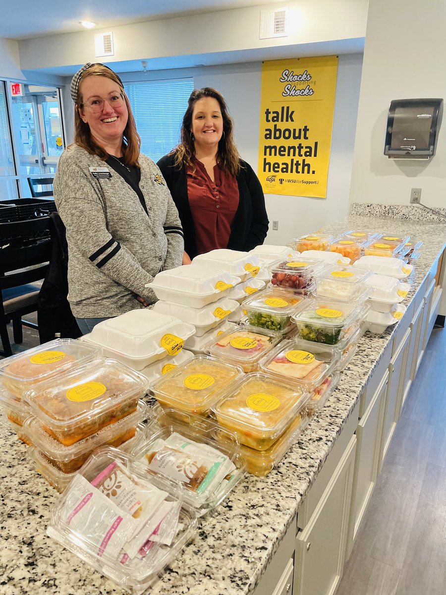 As we close out the semester our team at WSU dining has utilized their resources to fight campus food insecurity with Homemade for Hungry Hearts. A campaign focused on helping Shockers have access to food while staying on campus over winter break.

#community #wsudining