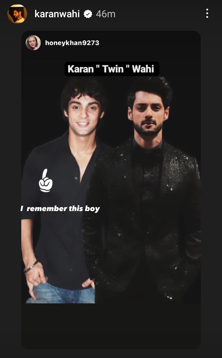 honeykhan124's tweet photo. My most fav notification 🥺🥺❤️❤️
Thnx Alot Wahi Boy. Love u 😍
#KaranWahi #Gem #Pyara https://t.co/9guGM3w5nk