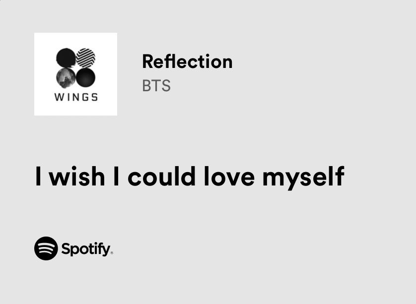 bts / reflection