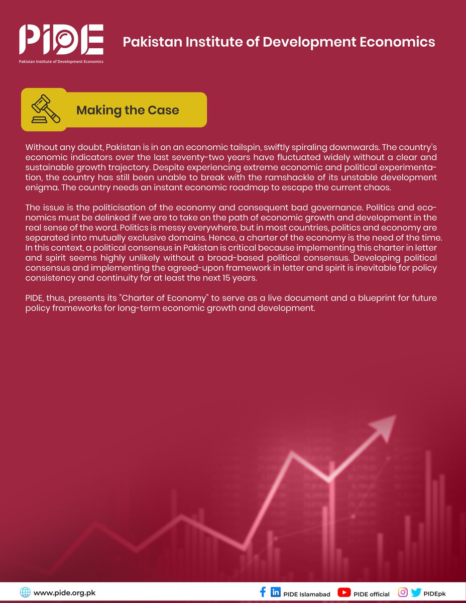 Pakistan Institute of Development Economics (PIDE) tweet media