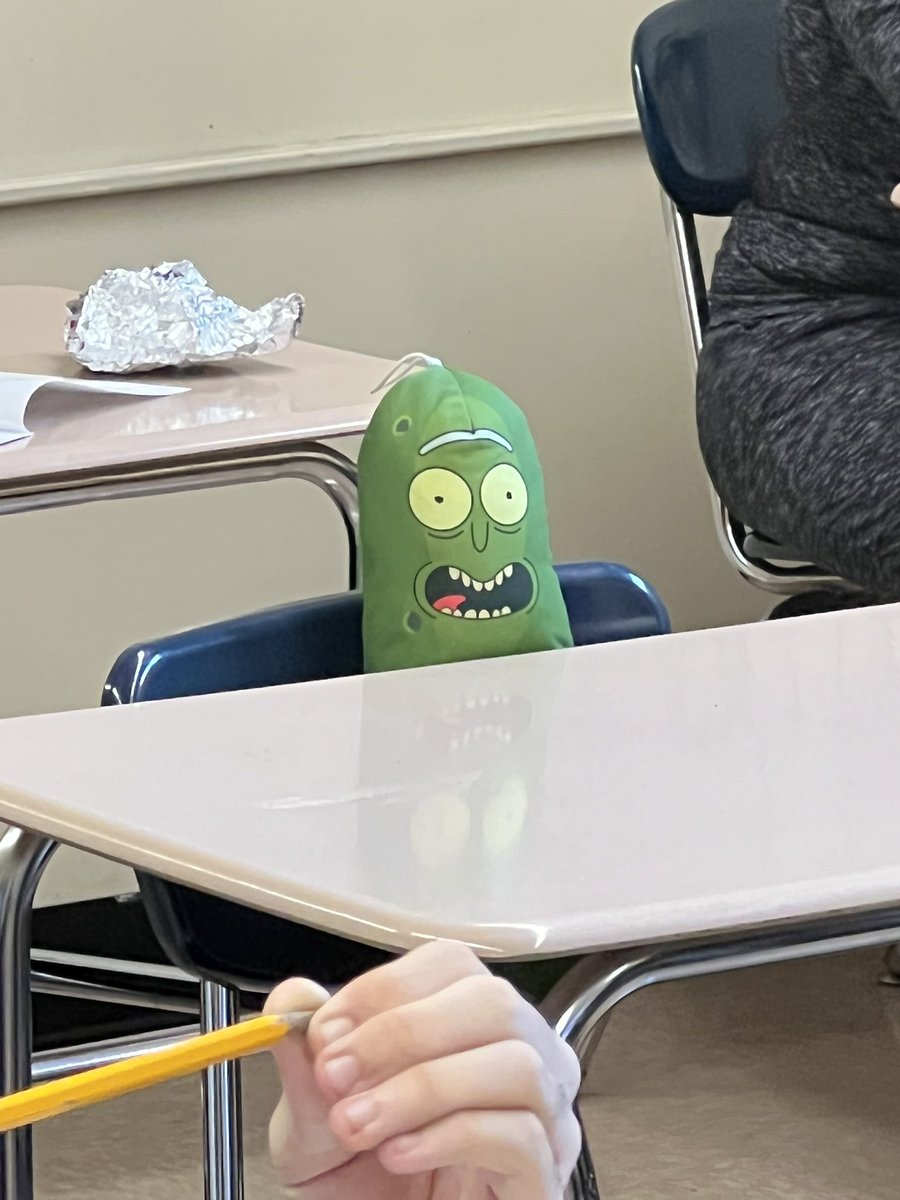 Look who finally showed up to class