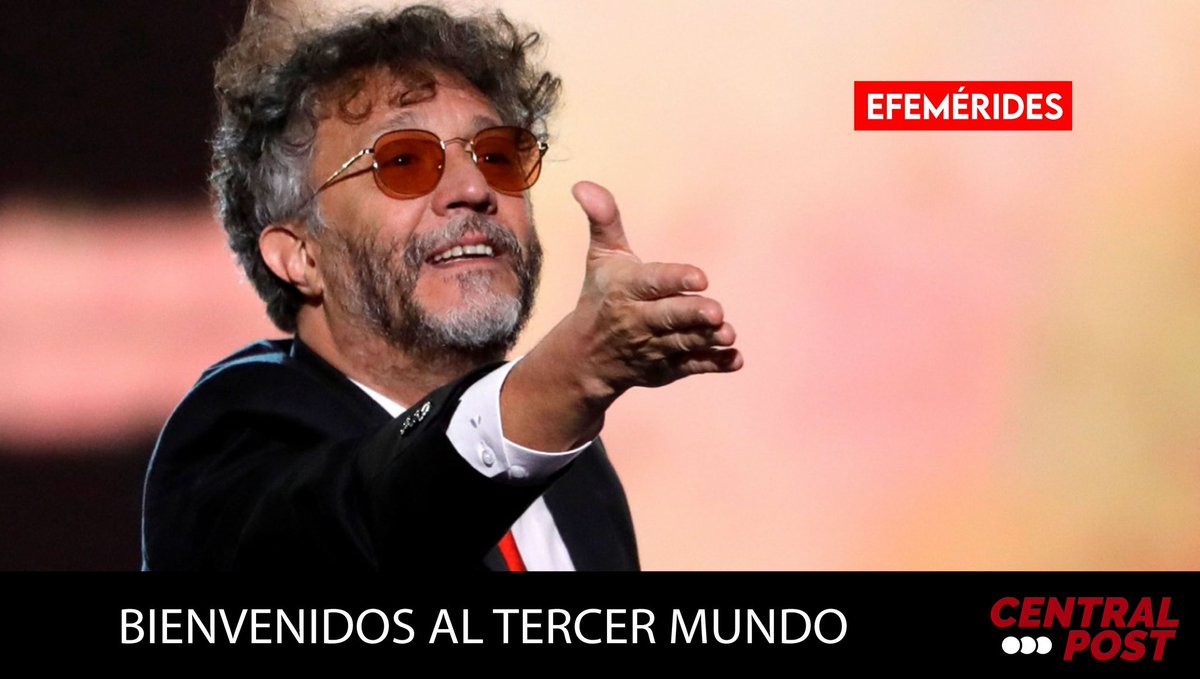 centralpostpy_'s tweet photo. 🎙️#Efemérides |

Un día como hoy pero de 1990 Rodolfo Páez o mejor conocido como Fito Páez presentaba su sexto álbum denominado “Tercer Mundo” en el Teatro Gran Rex. 

#CentralPost 📌 https://t.co/olKN5SYaNx
