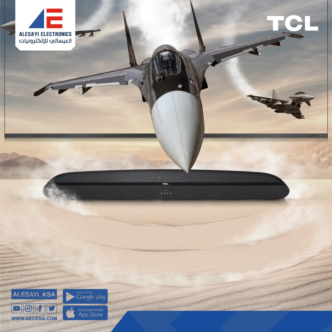 Alesayi_KSA's tweet image. تجربة غامرة ، في كل مكان! 🔊🔊
مع مكبر الصوت. Dolby  من تي سي ال ستحضل دائما لافضل تجربة صوتية ممكنة.
.
.
.
#TCLSoundbar #DolbyAtmos #تلفزيونات_تي_سي_ال #AEC #alesayi #العيسائي_للإلكترونيات