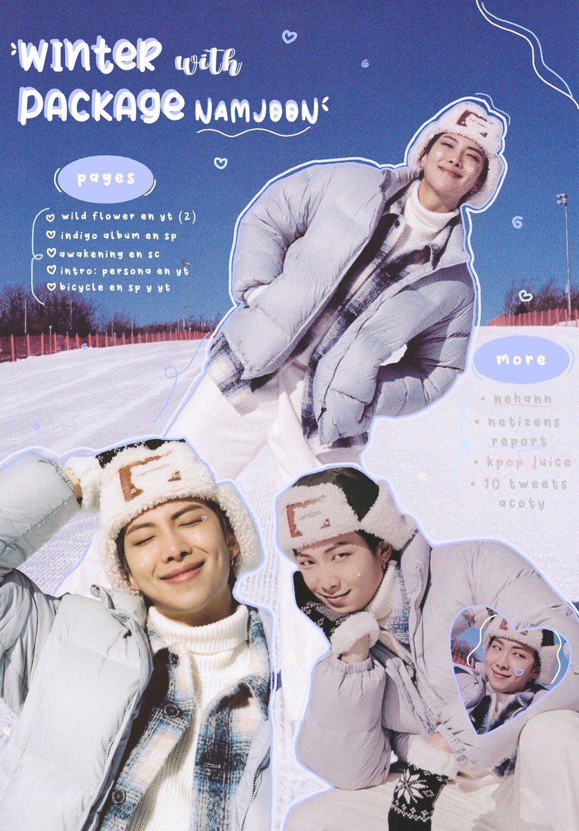 ❄️| winter package with namjoon 
 
͏͏ ͏͏ ͏ ͏ ͏͏ ͏͏ ͏ ͏ ͏͏ ͏͏ ͏͏ ͏ ͏ ͏͏ ͏͏ ͏ ͏ ͏͏by: @_allform 

Listening to #WILDFLOWER by #RM (<a href="/BTS_twt/">방탄소년단</a>) feat. #youjeen from the album #INDIGO