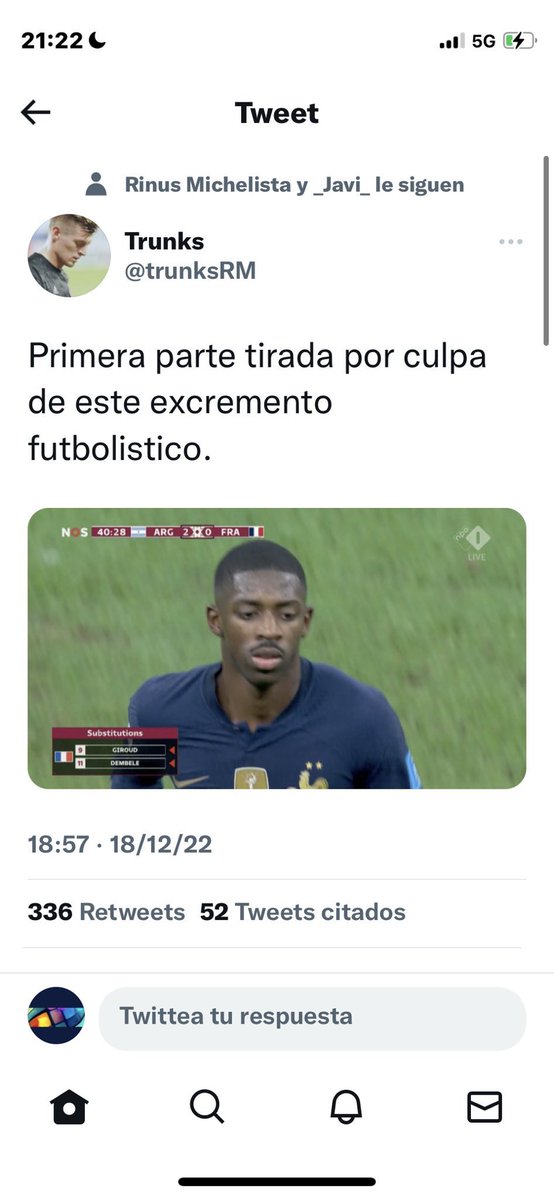 Qachaco's tweet photo. @trunksRM @aguerosergiokun Hablo el más racista de Twitter https://t.co/AnHhaoiH8q