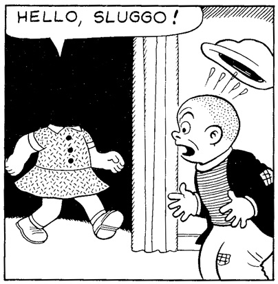 Nancy Panel By Ernie Bushmiller