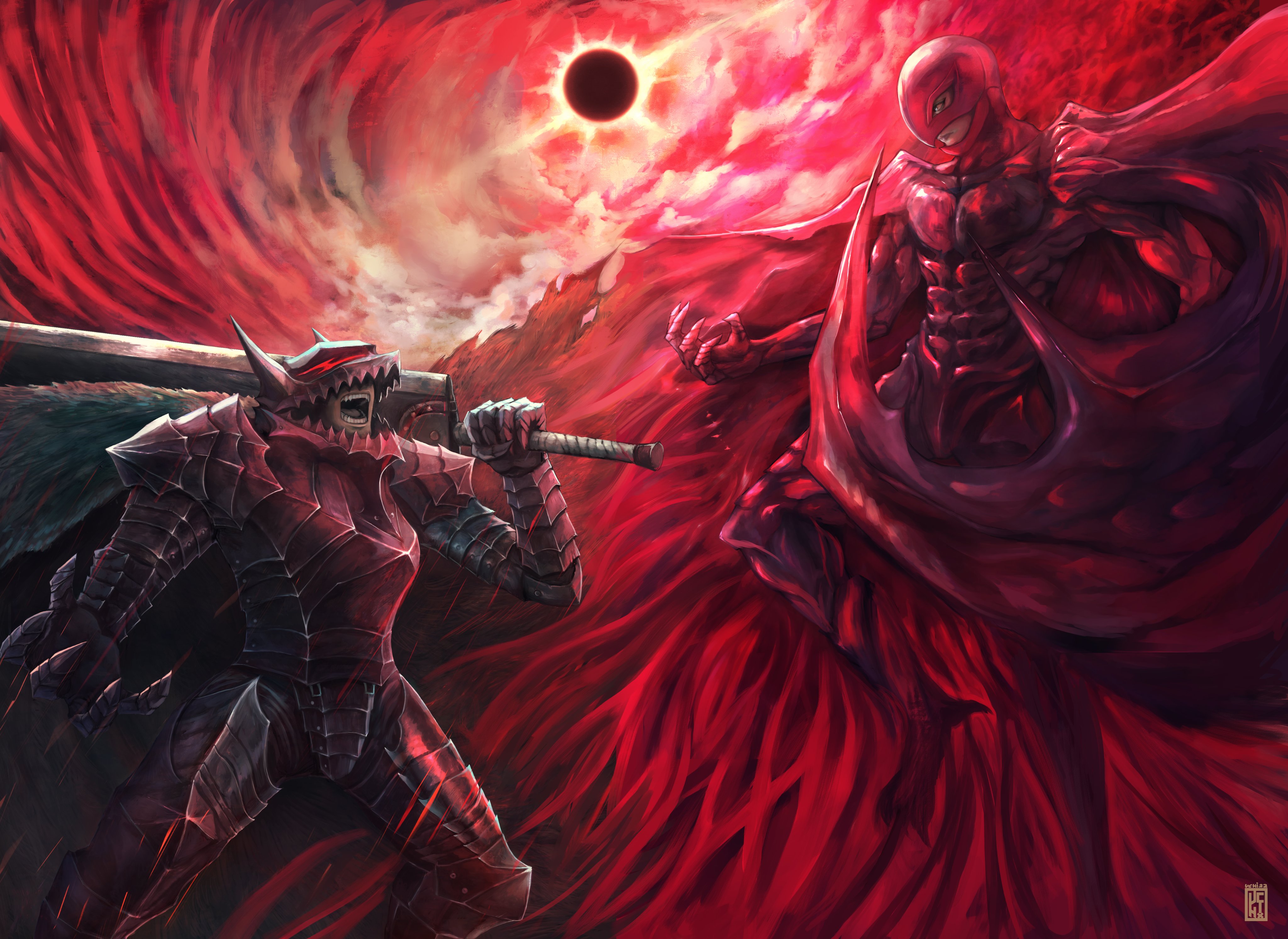 Berserk Guts & Griffith 2nd Editionベルセルク