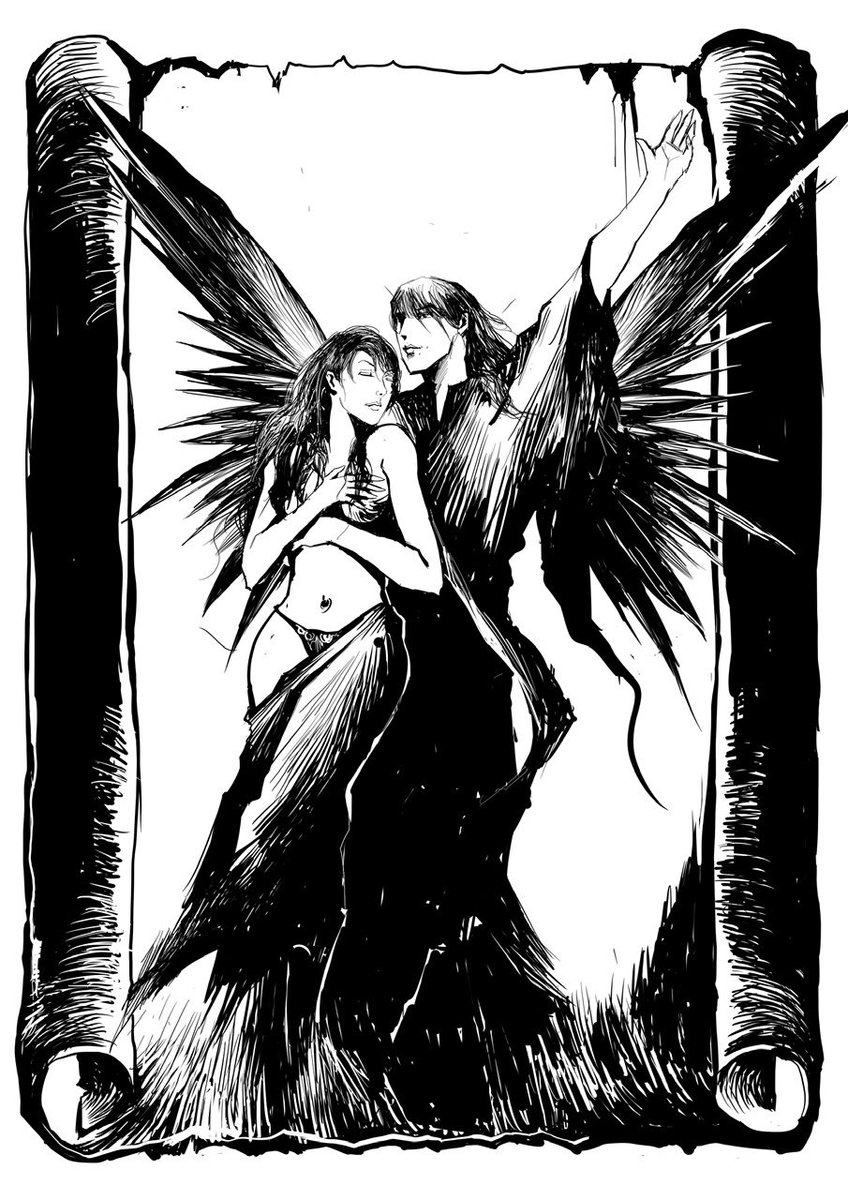 Glad to share this angel art work which is one page of my fantasy comics!
Welcome any art commission request
#blackandwhiteart #fallenangel #art #drawing #illustration #inkart #digitalart #artwork #sketch #Angel