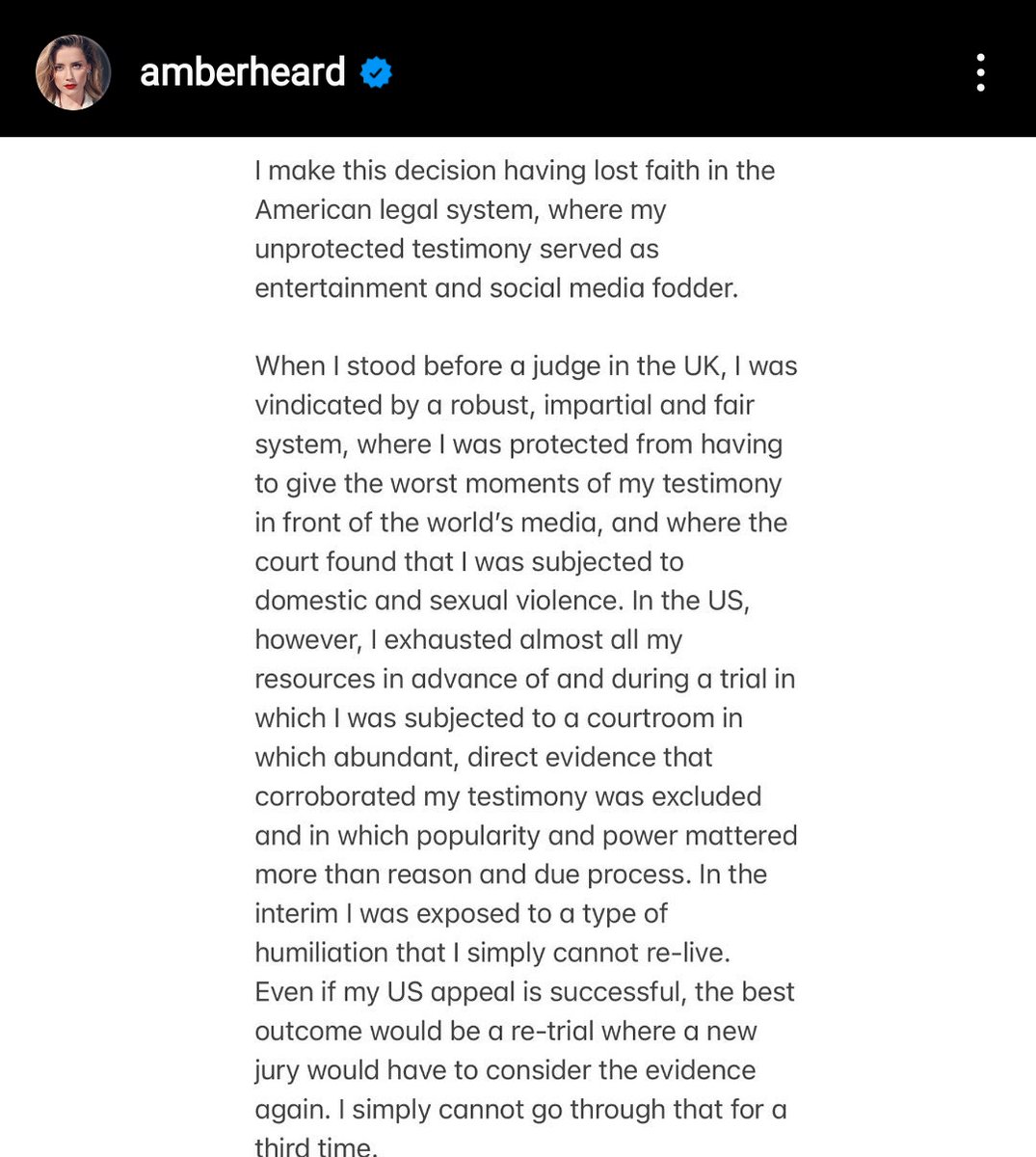 artsaheard's tweet photo. amber heard via instagram #IStandWithAmberHeard https://t.co/C3JfqblEko