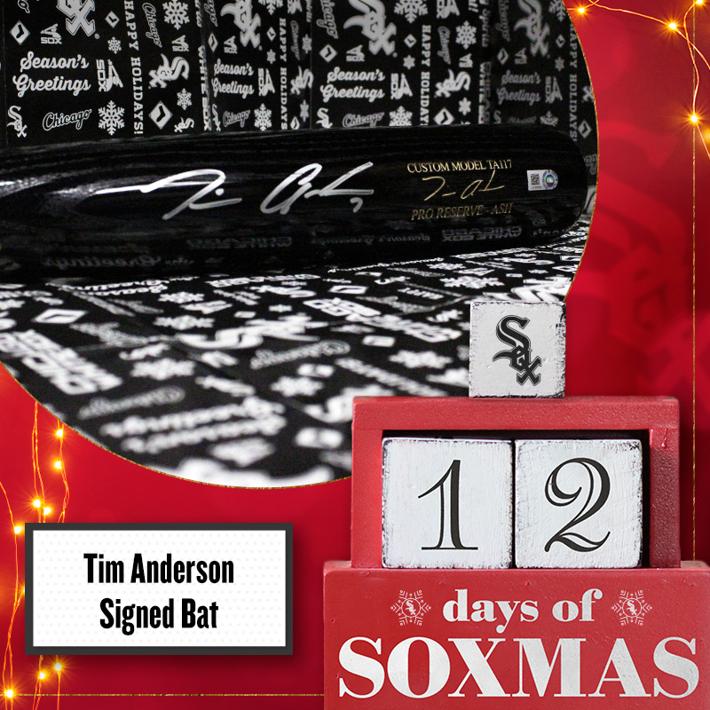 whitesox's tweet photo. On the 6th day of Soxmas…

RETWEET for a chance to win an autographed Tim Anderson bat.