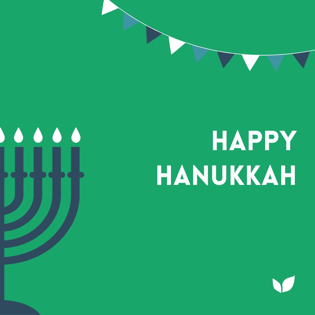To those in our community celebrating, happy Hanukkah 😊