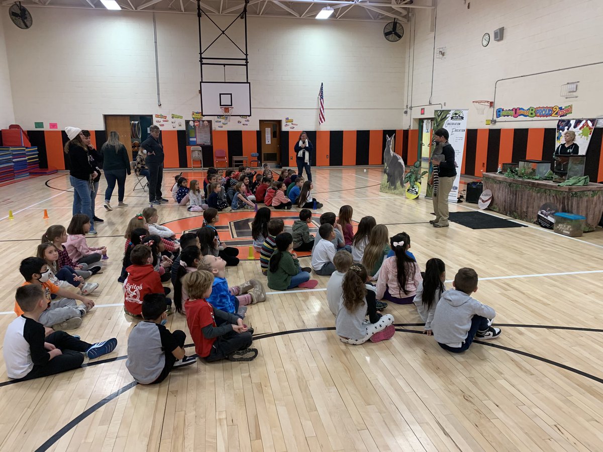 Our students learning about amazing animals. Two for Two. #conservationthrougheducation