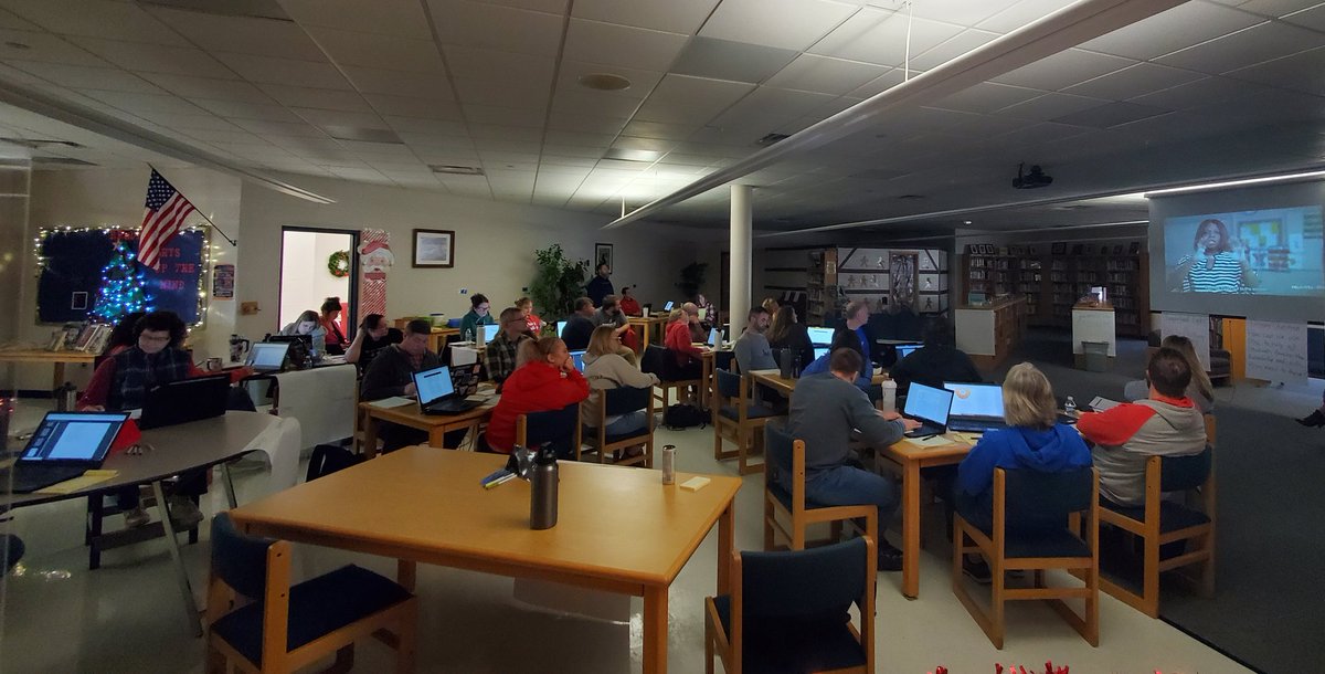 MrCampbell38's tweet photo. While our students get a head start on their Winter Break, our staff is hard at work developing content for our LV students!  This staff is one of the big reasons LV is such a special place! https://t.co/nO4rxxGJ5b