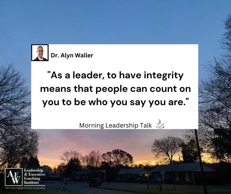 DrAlynEWaller's tweet photo. #MondayMotivation #IntegrityIs
#AEWLeadership #VISALeadership #vision #Integrity #structure #accountability #MorningLeadershipTalk #staffing #liveinyourstrength #motivation #integritysays https://t.co/cbheHvBZiJ