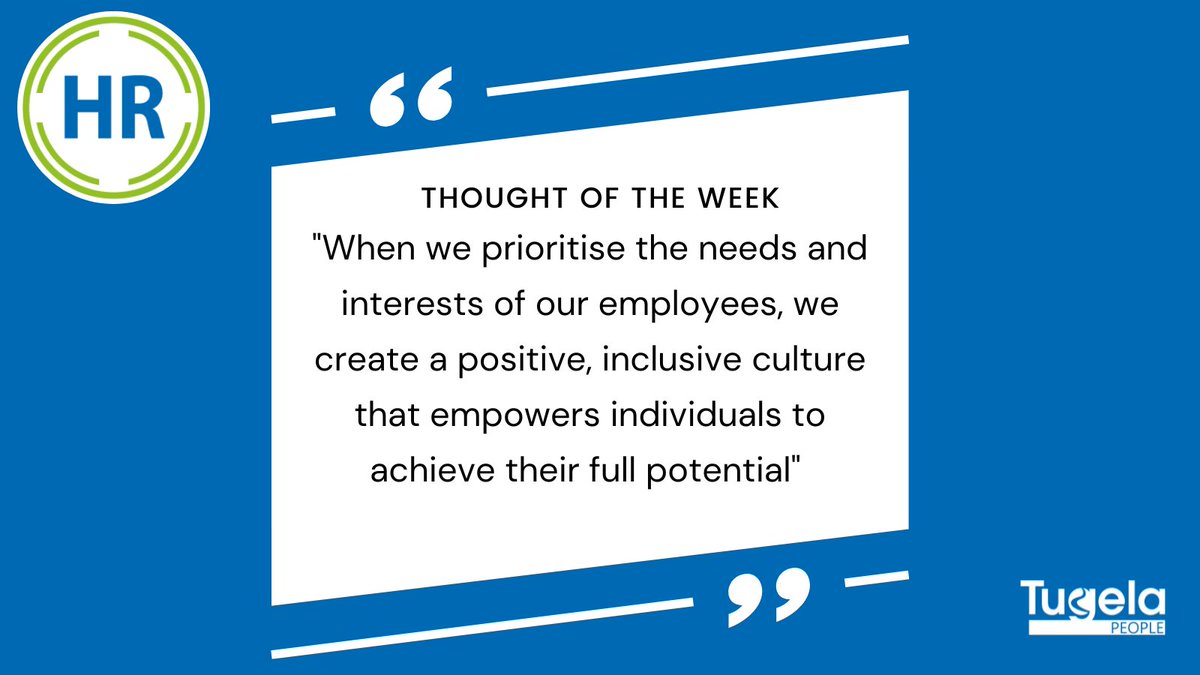 TugelaPeople's tweet photo. This thought highlights the importance of being people-centric in HR management and organisational decision-making. Adopting this can have long-term benefits and help to build a thriving company. So, how people-centric is your organisation? 
https://t.co/lFhumadPkE 
#sucessquote https://t.co/3i7vQwSZw8