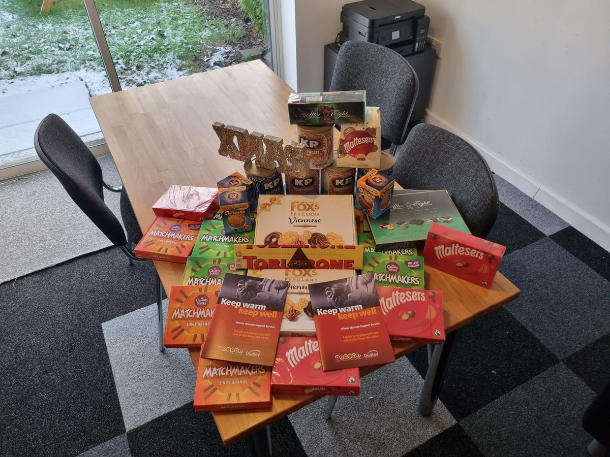 Bhillprojectss's tweet photo. Thank you to the Dudley Winter Warmth Team for donating these amazing treats. We will be gifting these in small hampers to those who otherwise would not receive anything this Christmas. They will be massively appreciated by all! https://t.co/wgyzSuw9s8