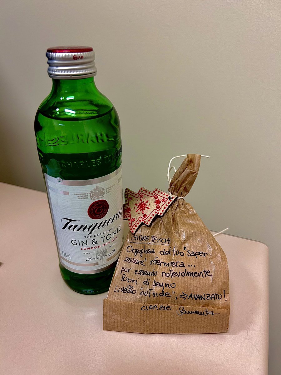 Gin tonic d’emergenza per le giornate difficili 🍸Miglior caposala di tutte 🥰