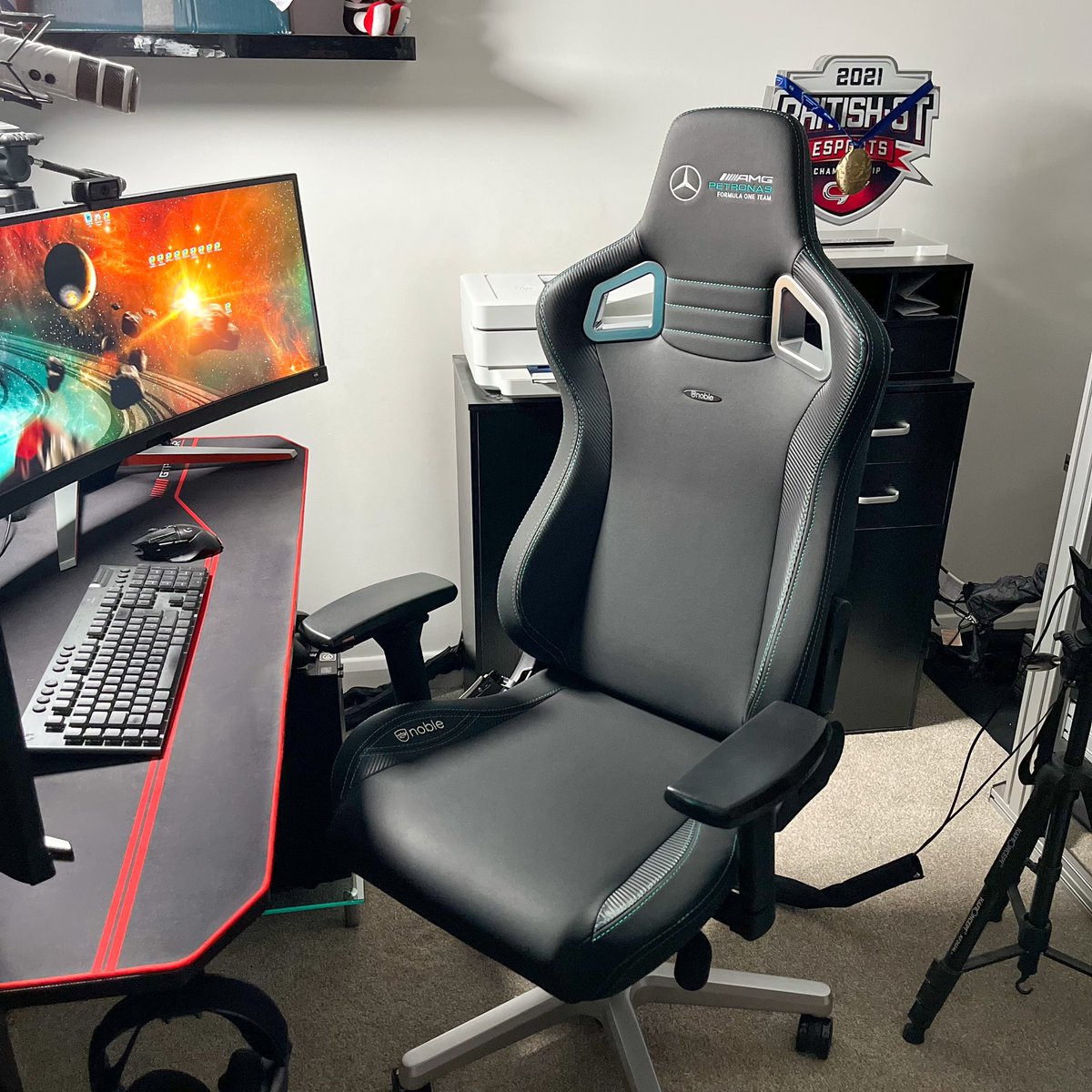 New noblechairs for the sim room🔥