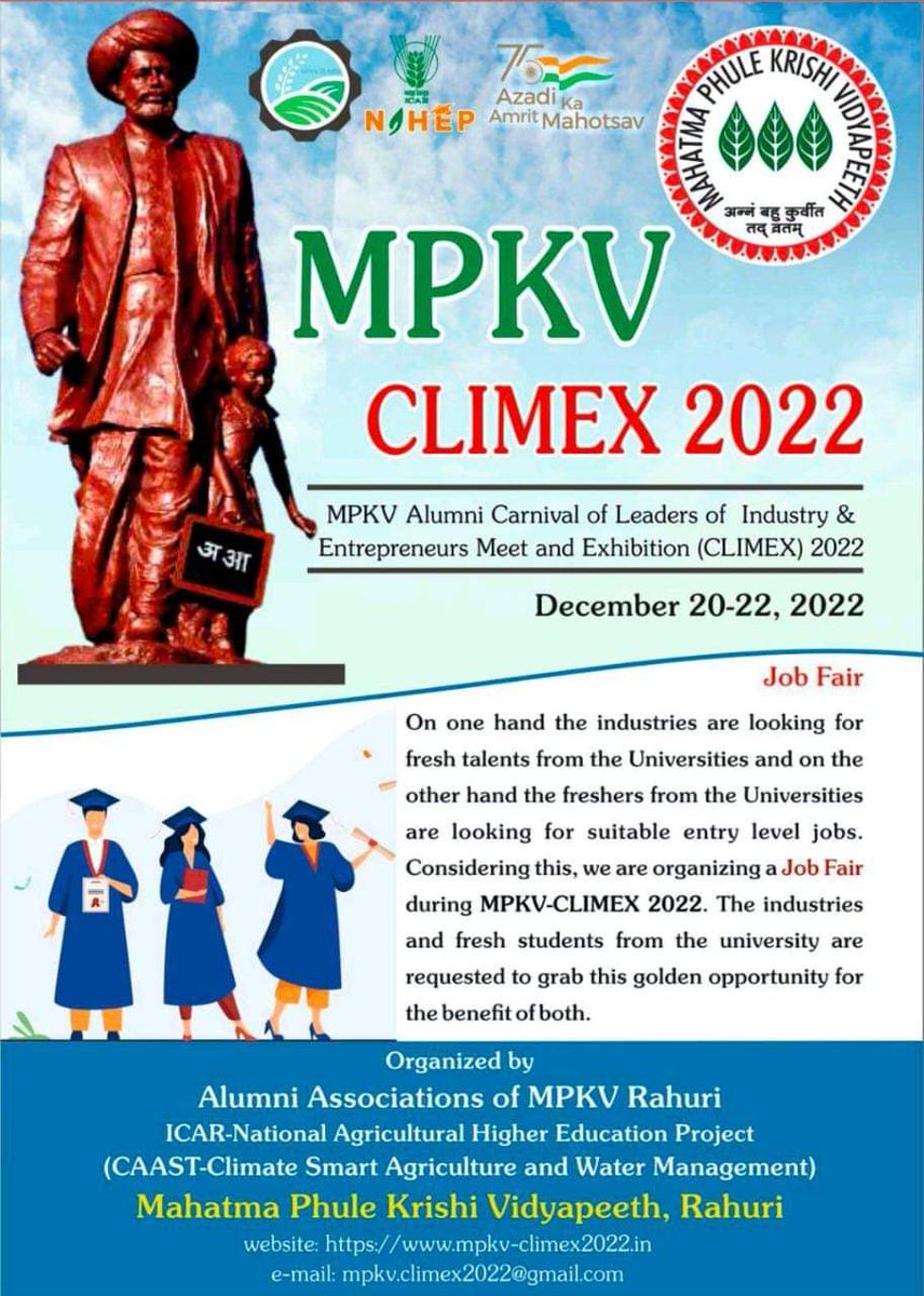 SwapnilWaghma45's tweet photo. #mpkv
#climex https://t.co/t5SzEQl5Ge