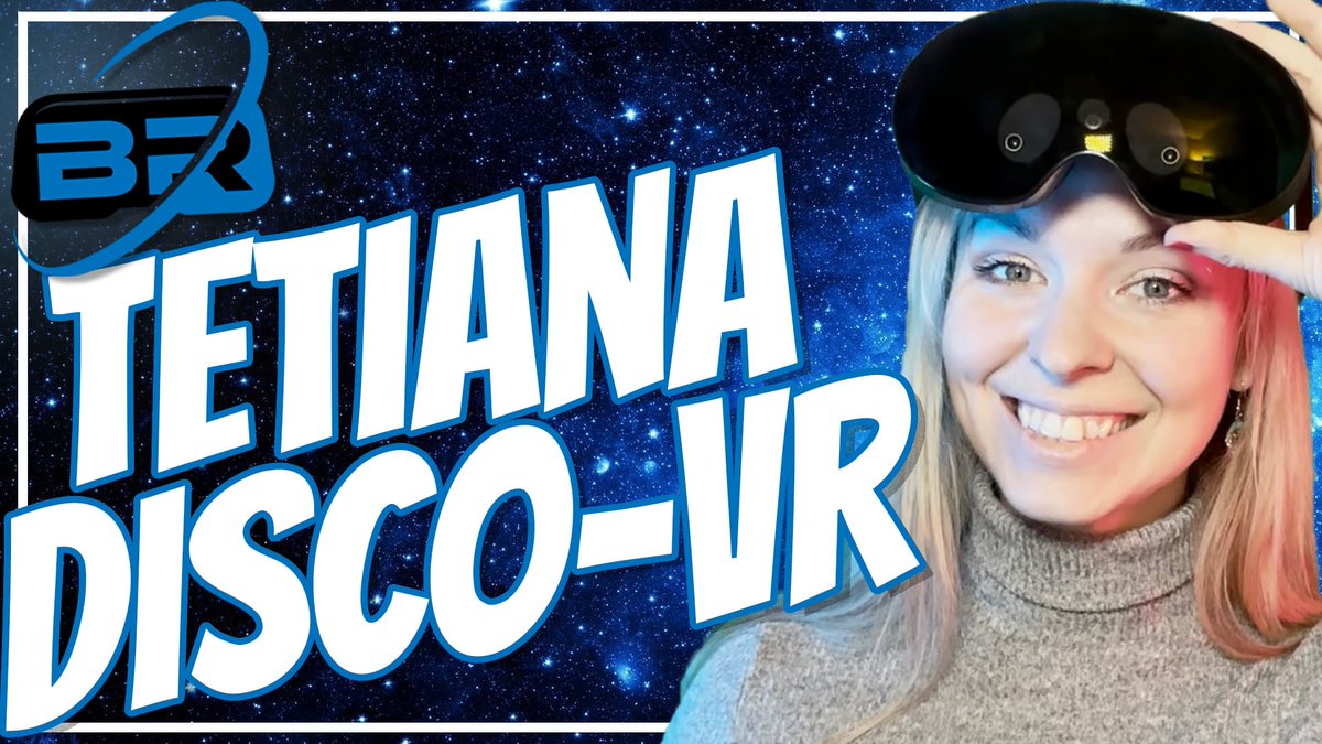 bjeaglefeather's tweet photo. Between Realities VR Podcast ft Tetiana of Disco-VR & Sidequest:In this weekโs EP of @BtweenRealities #VR Podcast, @Alex__VR & @skeeva host @DiscoVRTetiana #DiscoVR & @SideQuestVR #Sidequest https://t.co/dls9M4PmxP | @UploadVR #UploadVR https://t.co/R6xvYj0qRL