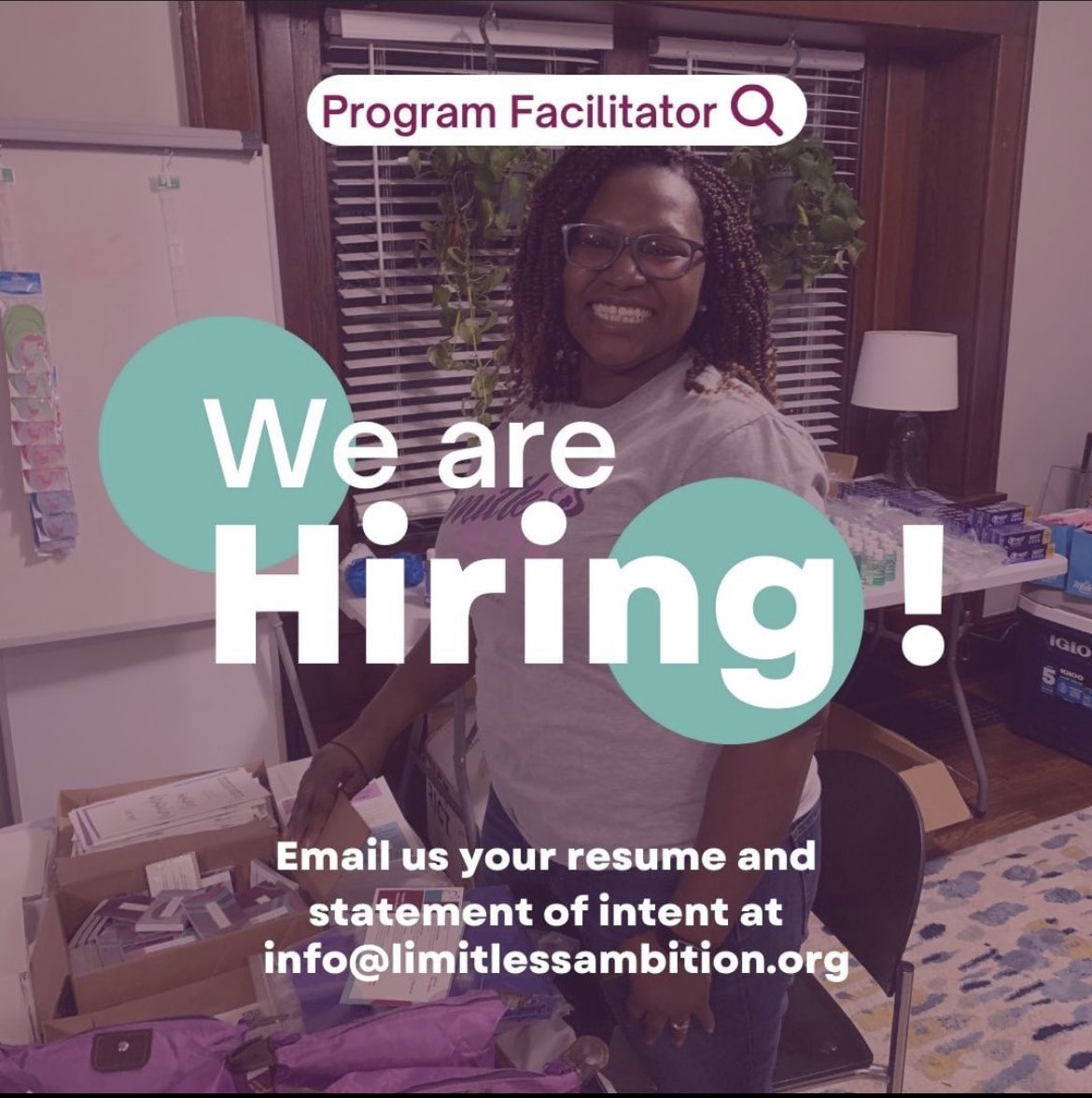 Are you interested in joining our team in making change in our communities? Apply to be a program facilitator!