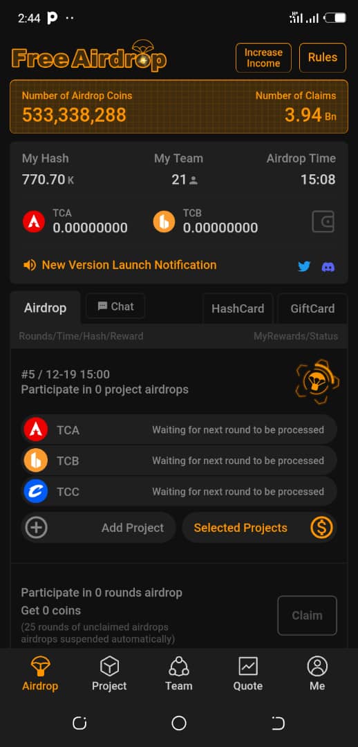 BishopMoneyz's tweet photo. Ladies and gentlemen I present to you the new updated Satoshi App.
This is the new level, if ur Satoshi App home screen no dey like this na only u know the kind core u dey mine😂Update your App, so that u won't be left behind.
#SatoshiPlus #CoreDAO #cryptocurrencies #CoreMainnet https://t.co/qrPDGbTBnp