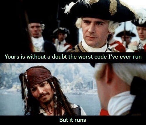 RudramInc's tweet image. 😎🤜🏻💥🤛🏻
#programmersbelike
#engineersarecool
#coding 
#butcanyoucode
#worstcodeever