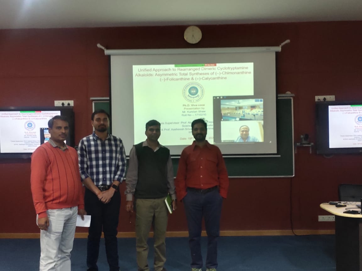 AB Research Group (@ab_group_iiser) on Twitter photo Kundan (<a href="/Kundanchem14/">Kundan Shaw</a> ) has successfully defended his Ph.D. Thesis. Many congratulations to Dr. Kundan Shaw!💐 Kundan (<a href="/Kundanchem14/">Kundan Shaw</a> ) has successfully defended his Ph.D. Thesis. Many congratulations to Dr. Kundan Shaw!💐
