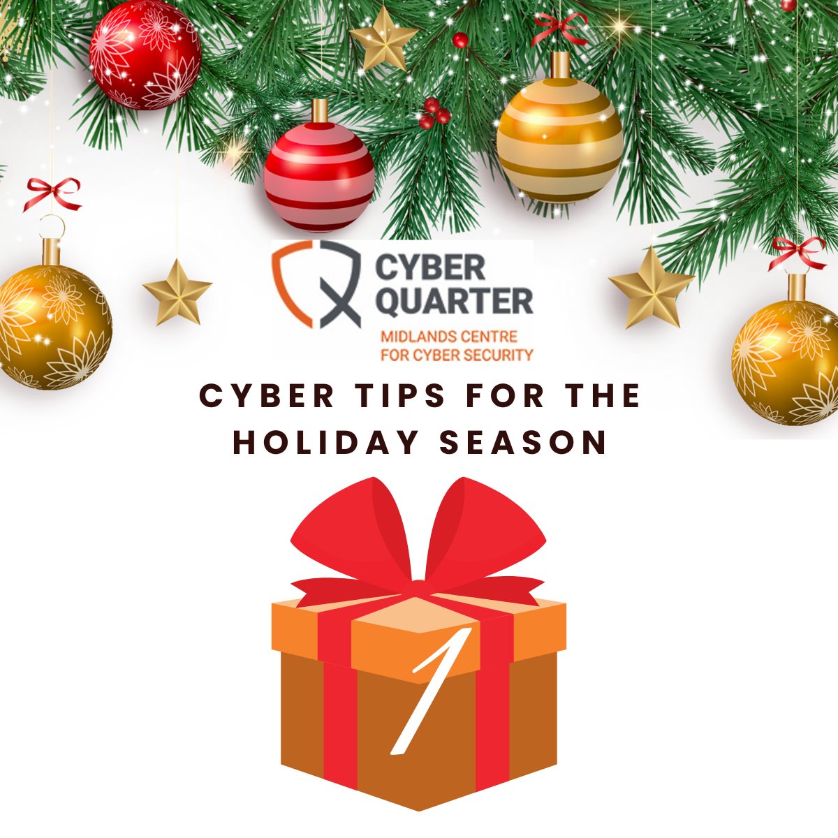 Stay ahead of cyber criminals this holiday season🎄
Cyber Tip: Avoid using public Wi-Fi when shopping❌

These networks are unstable and can lead to loss of data or harmful data being inserted into your device. Stay tuned for more tips!

#cybersecuritytips