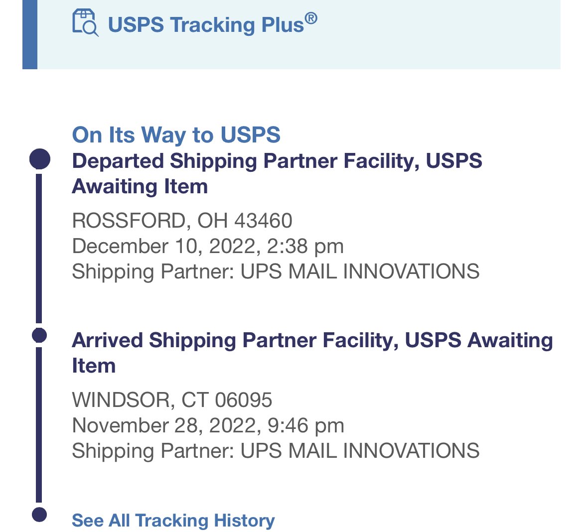 ⁦<a href="/USPS/">U.S. Postal Service</a>⁩ please, pretty please get the blockage in #RossfordOH sorted out. Merry, Merry &amp; #RudolphWI featured in your 2022 ads has an amazing #RudolphCheeseFactory.