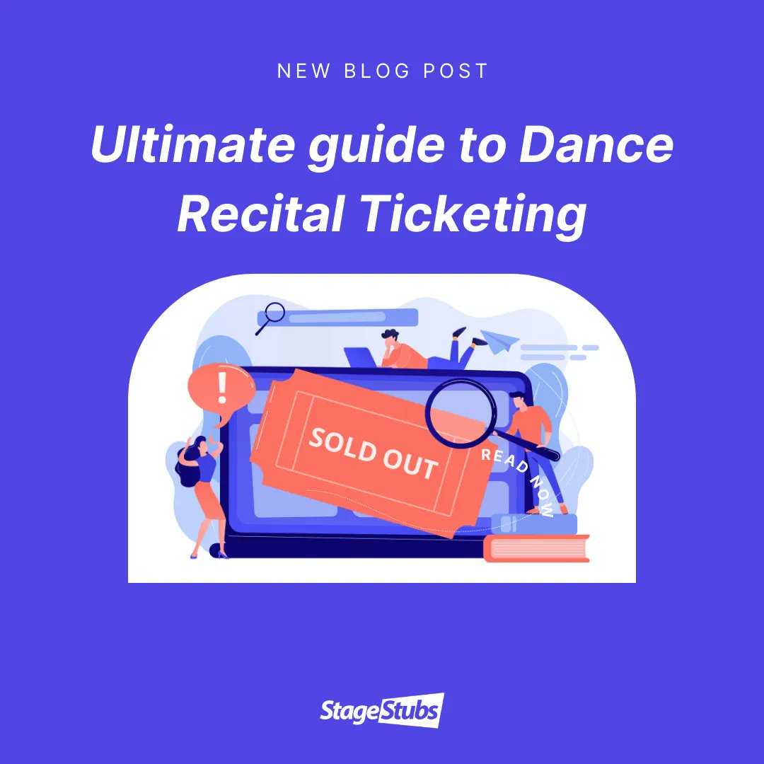 Need an easy and efficient solution for selling tickets to your next dance recital? Look no further than this ultimate guide by Stage Stubs 😎😎 stagestubs.com/blog/dance-rec…
#danceevent #ukevents #londonevents  #eventtickets #onlinetickets #eventtickets #onlineticketsales #StageStubs