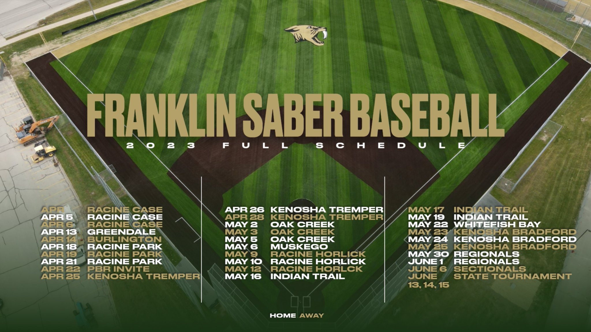 Franklin Baseball on Twitter "Our 2023 Season Schedule! https//t.co
