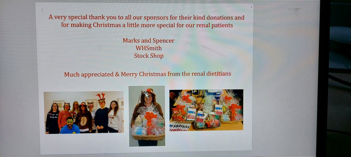 UHCWDietitians's tweet photo. @UHCW_RenalDiet would like to thank their sponsors for their kind donations to make up some Christmas hampers for their renal patients. https://t.co/NWq9V11Z1Y