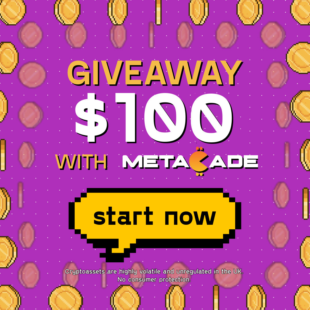 $100 in 48 HOURS

$50 - RT &amp; Follow <a href="/Metacade_/">METACADE</a> 

$50 - Join both (proof)

t.me/metacade_offic…

discord.com/invite/metacade